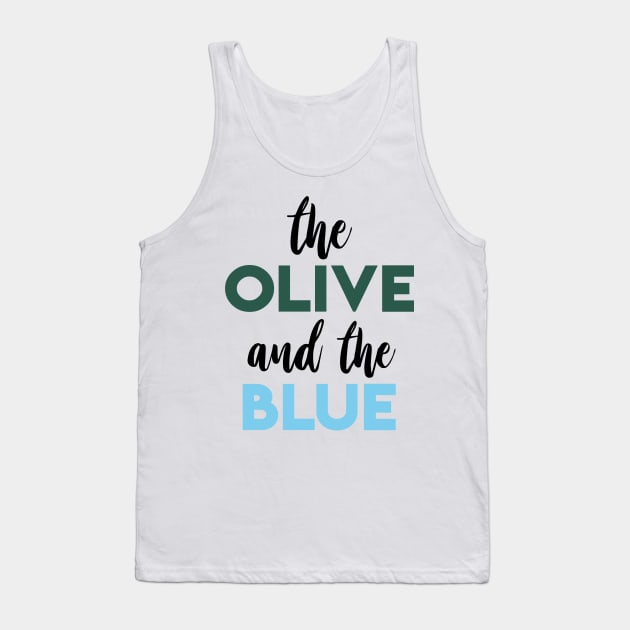 Tulane University the Olive and the Blue Tank Top by hcohen2000